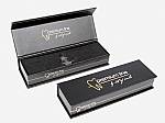 box schachtel klappbox magnet inlay schwarz druck