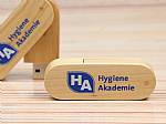 drehbarer holz stick aufdruck