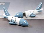 flugzeug usb stick sonderanfertigung mit logo sonderfarben