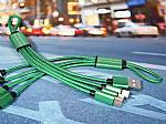 kabelpeitsche textiel ladekabel werbung iphone micro