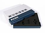 klappschachtel box verpackung inlay schwarz druck logo