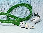 ladekabel lanyard 2 in 1 band kabel messe werbung