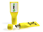 Gaspfosten, Gas, Energie, FNB Gas, USB Gaspfosten gelb