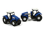 Traktor, trecker, Landwirtschaft, blau, Schlepper, Trekker, CustomModifizierbar, PVC