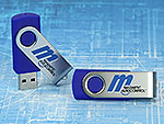 twister, werbeartikel, bedruckt, logo, blau, aufdruck