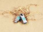 typ c doppel metall usb stick mit logo