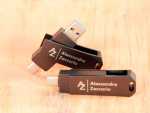 usb double stick typ c typ a mit logo