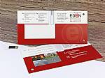 usb mailing card papierkarte karte werbung