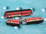 usb stick bahn wagon zug transport kreativ
