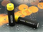 usb stick batterie creativ gelb schwarz logo