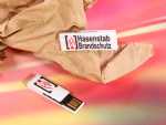 usb stick clip klammer kreativ brandschutz feuer werbung