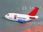 usb stick flugzeug transport tourismus flieger logo werbung