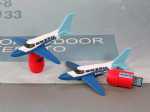 usb stick flugzeug transport ware reisen cockpit logo werbung