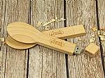 usb stick löffel holzlöffel natur kochen kueche