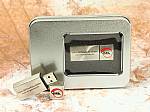 usb stick metall eckig klassisch edel werbeartikel