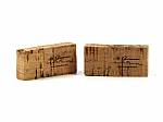 usb stick natur kork wein holz logo