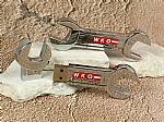 usb stick schraubenschluessel gabelschluessel metall glanz