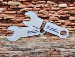 usb stick schraubenschluessel handwerk bau logo digitaldruck