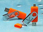 usb stick twister drehbar buegel metall logo werbung
