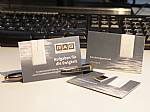 usb stick visitenkarte papier werbung logo