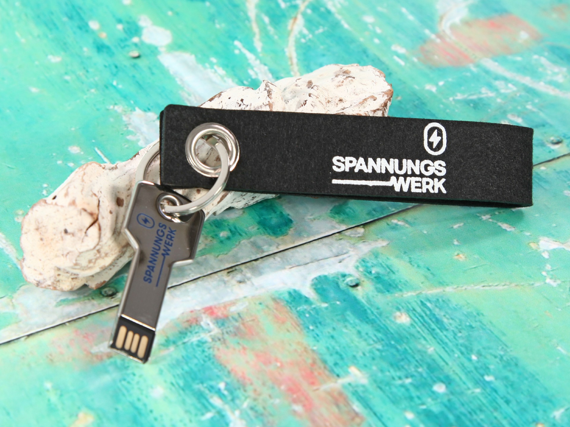 usb schluesselanhänger schluessel key filz werbung geschenk