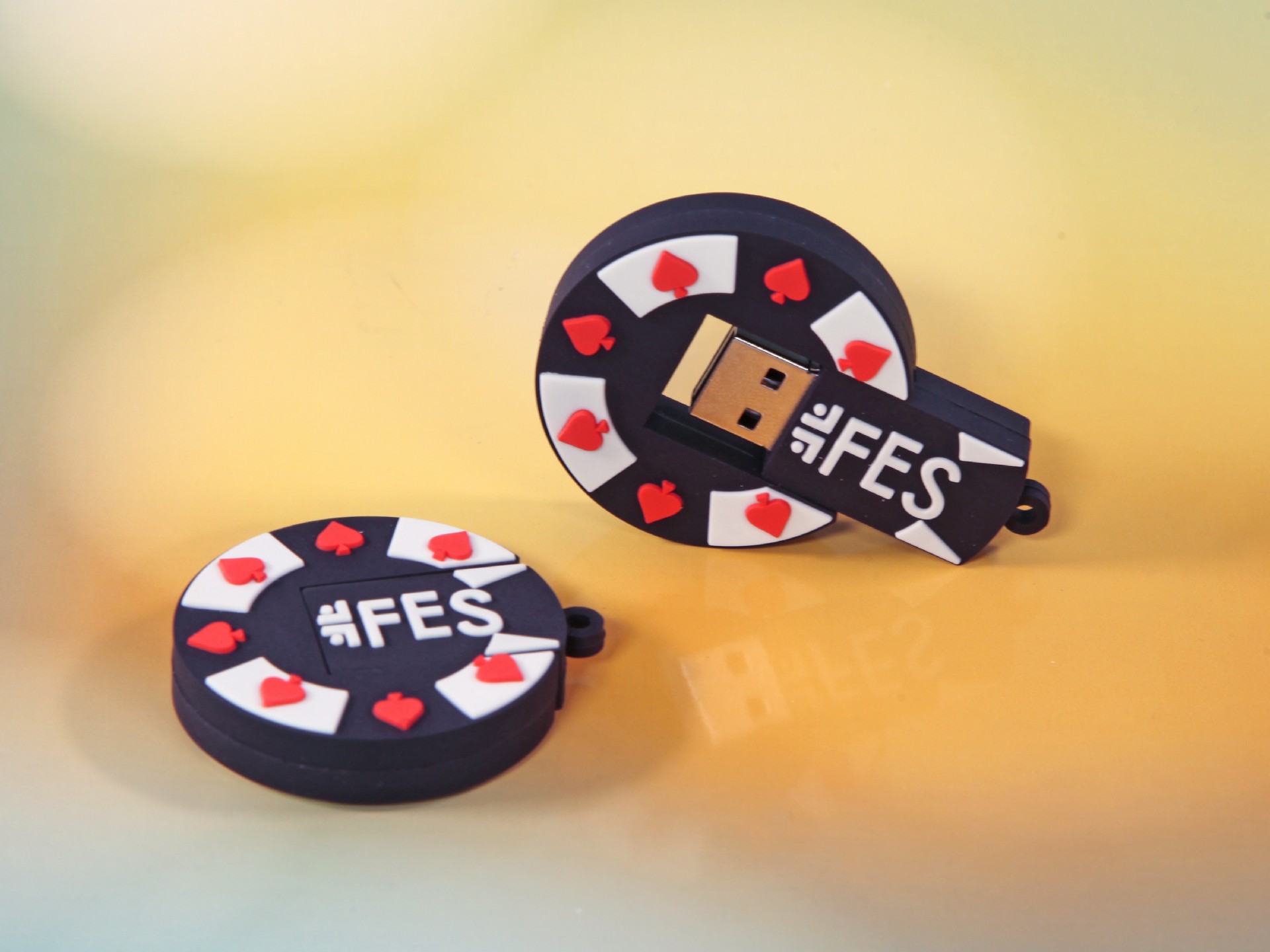 usb stick casino coin kreativ spiel glueck chip logo