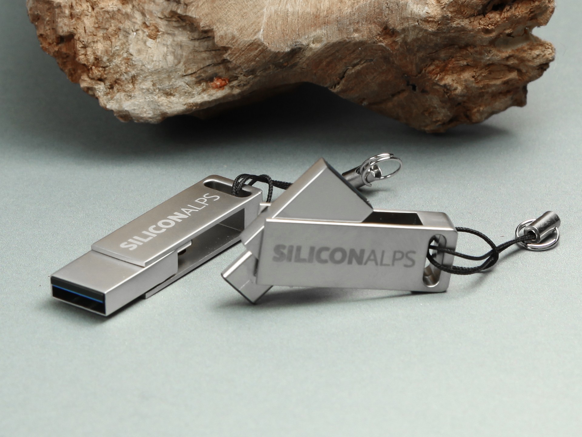 usb stick dual speed logo gravur werbung