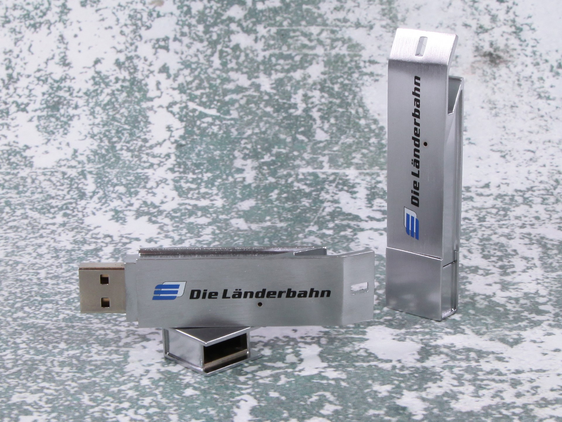 usb stick flaschenöffner metall digitaldruck matt