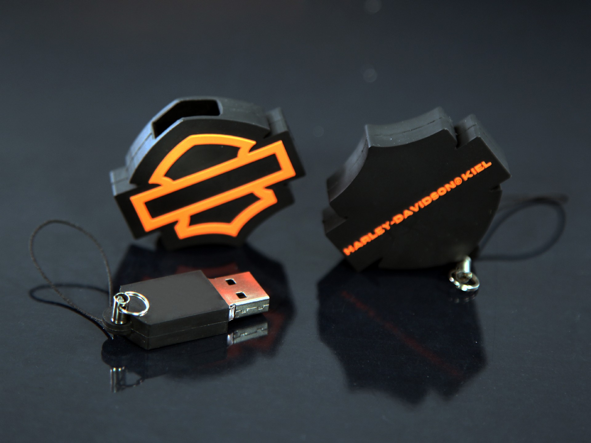 usb stick harley davidson kreativ motorrad logo