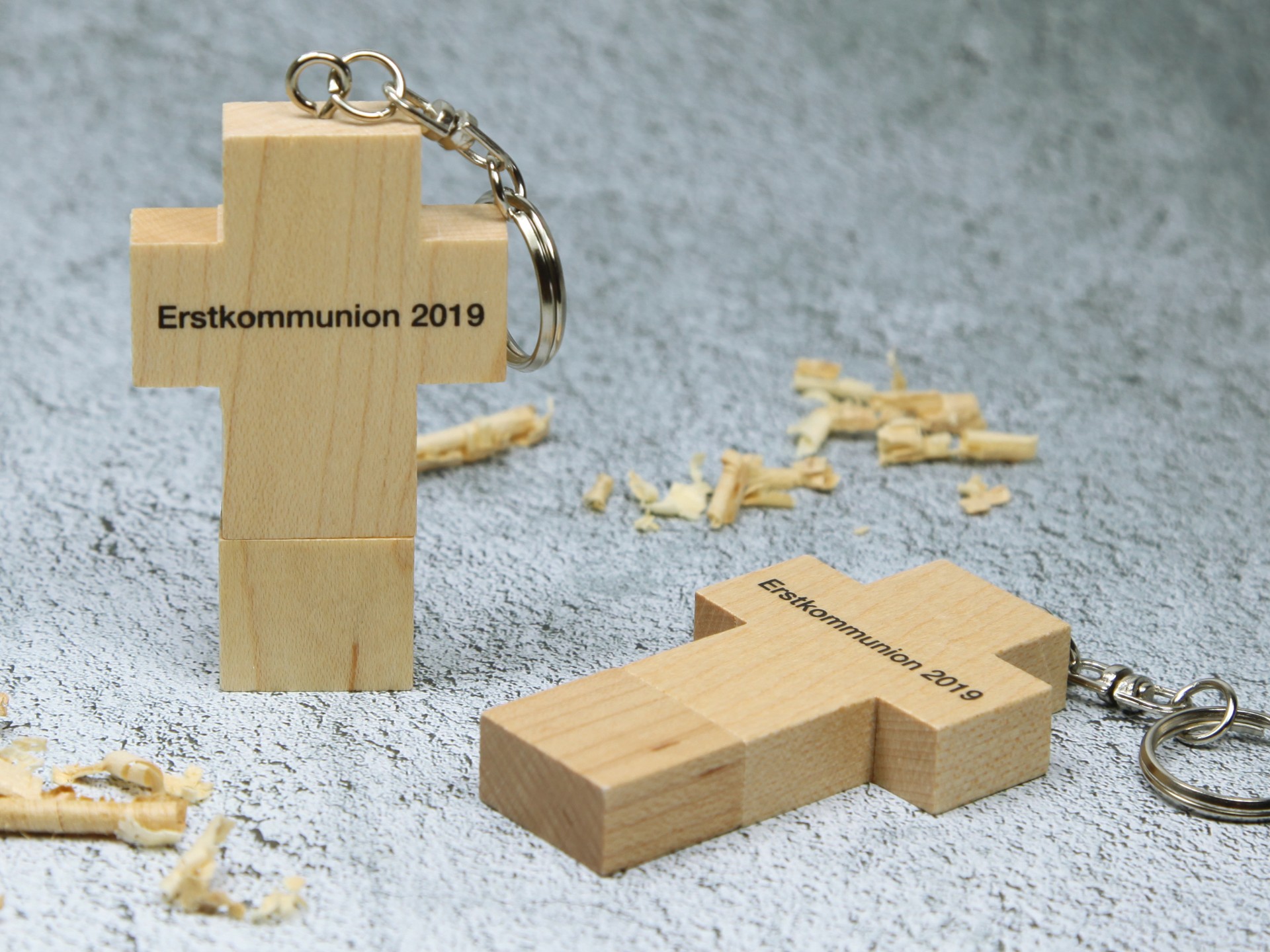 usb stick holz kreuz holzkreuz kommunion religion christ