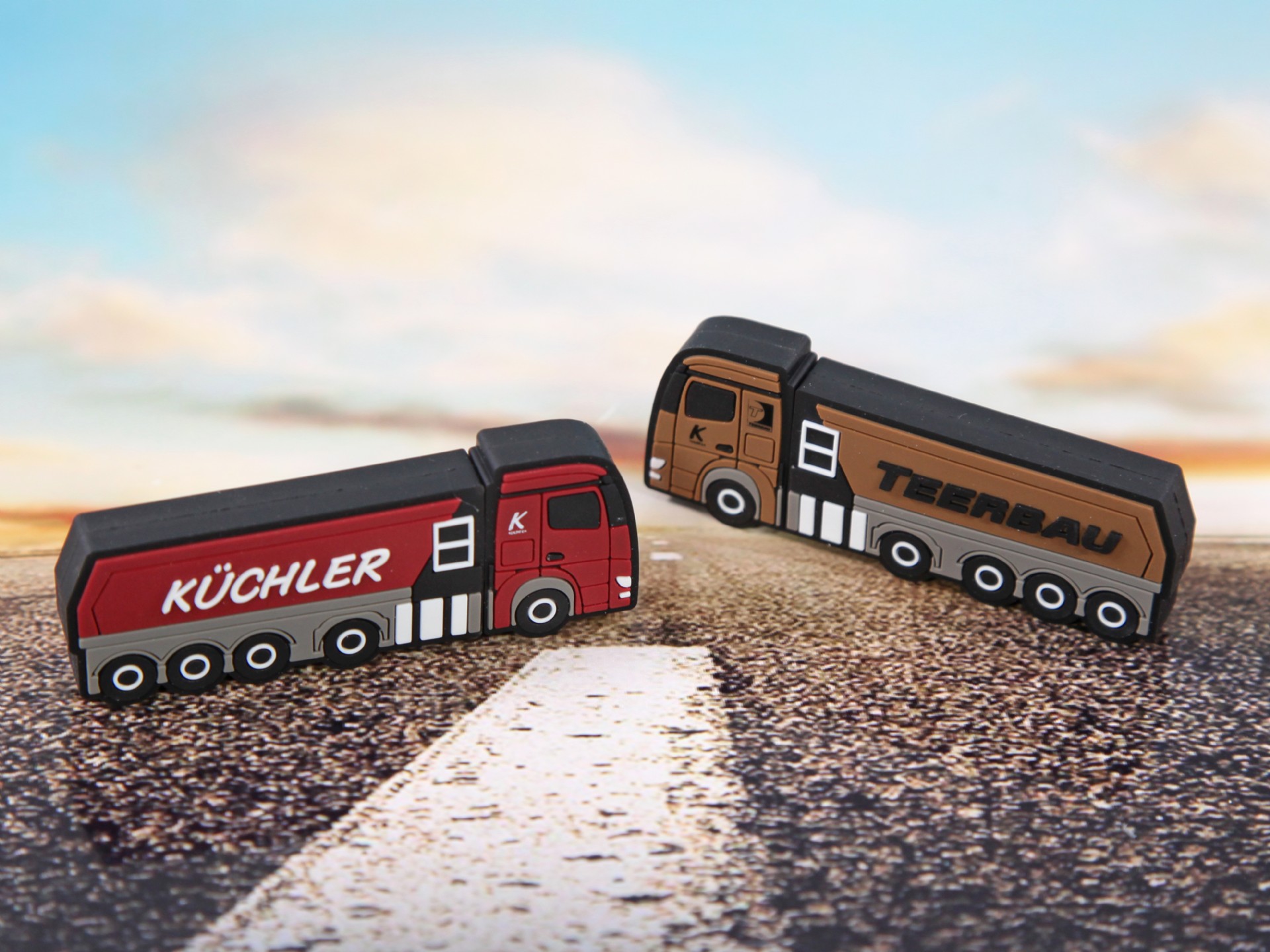 usb stick lkw transporter truck individuell kreativ