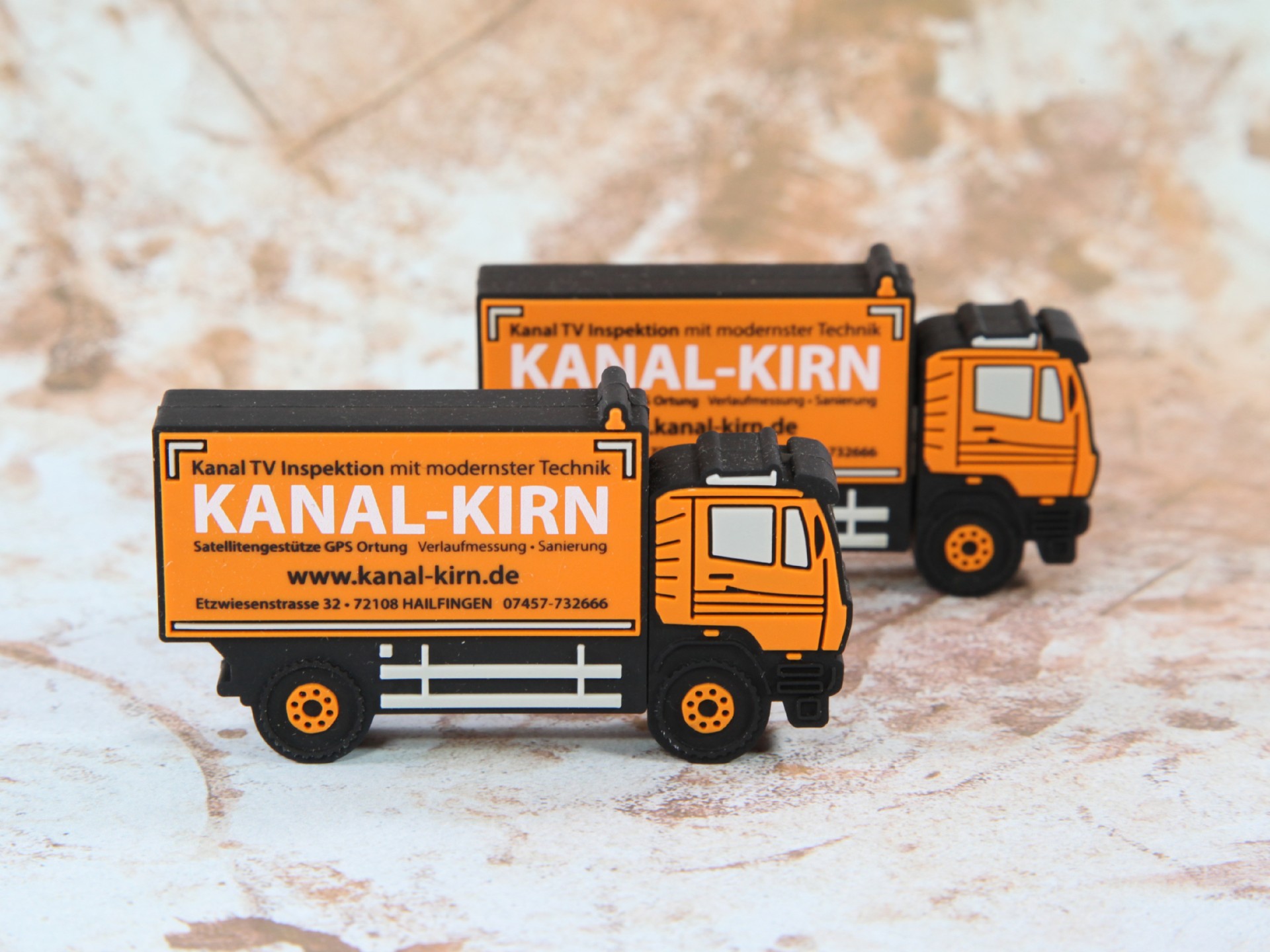 usb stick lkw truck kreativ firmenlogo transport