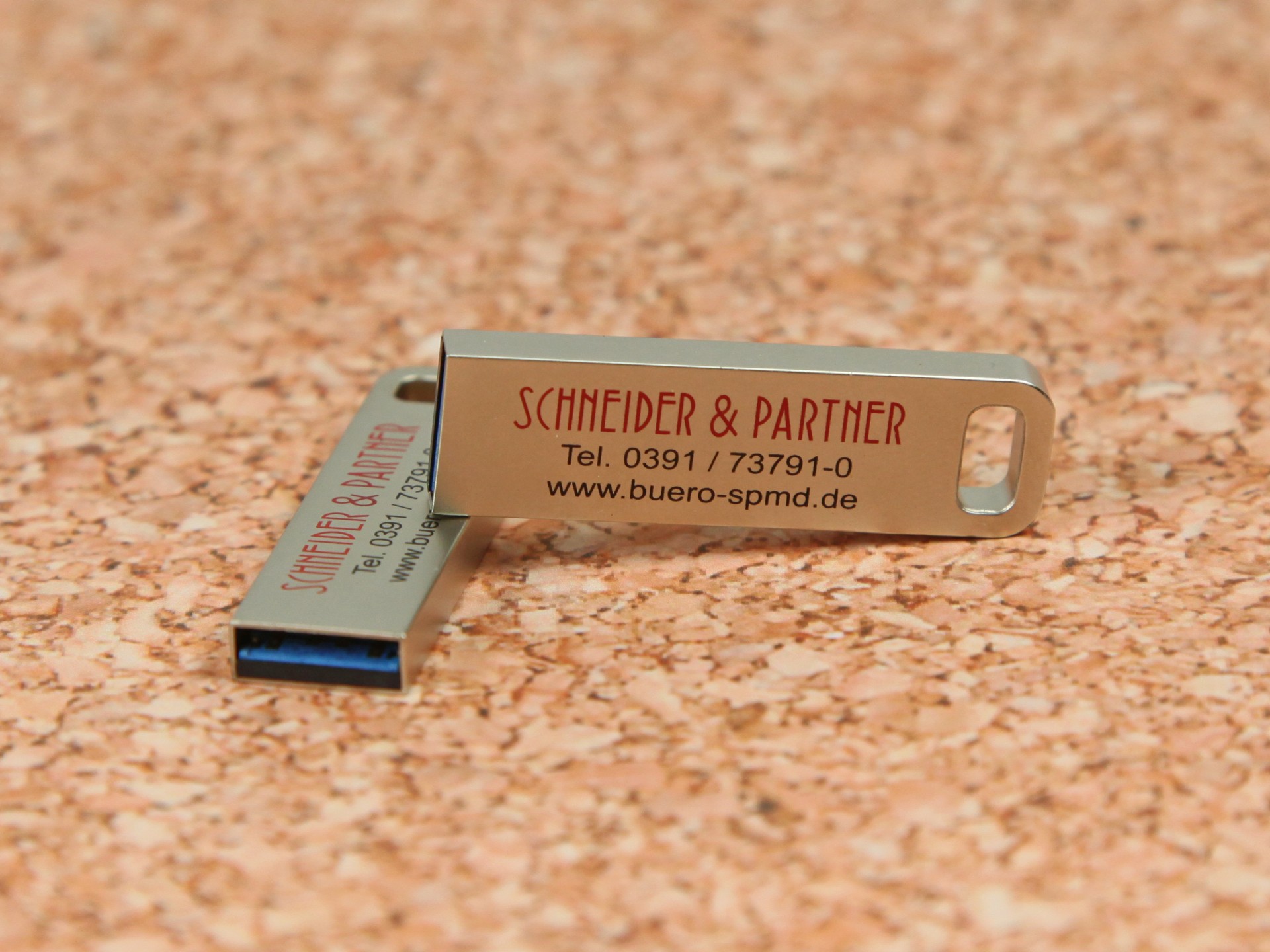 usb stick mini gentle metall speed werbung