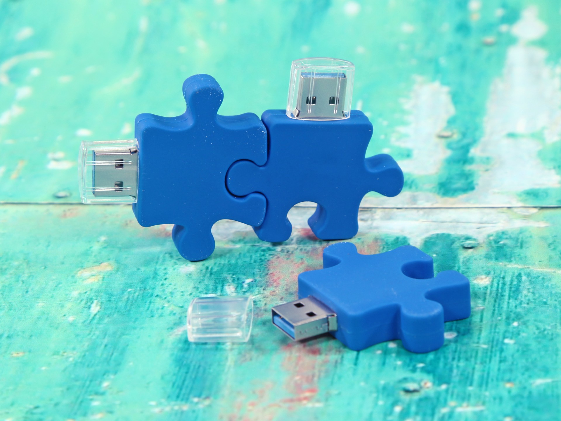 usb stick puzzle spiel kreativ werbung puzzlespiel