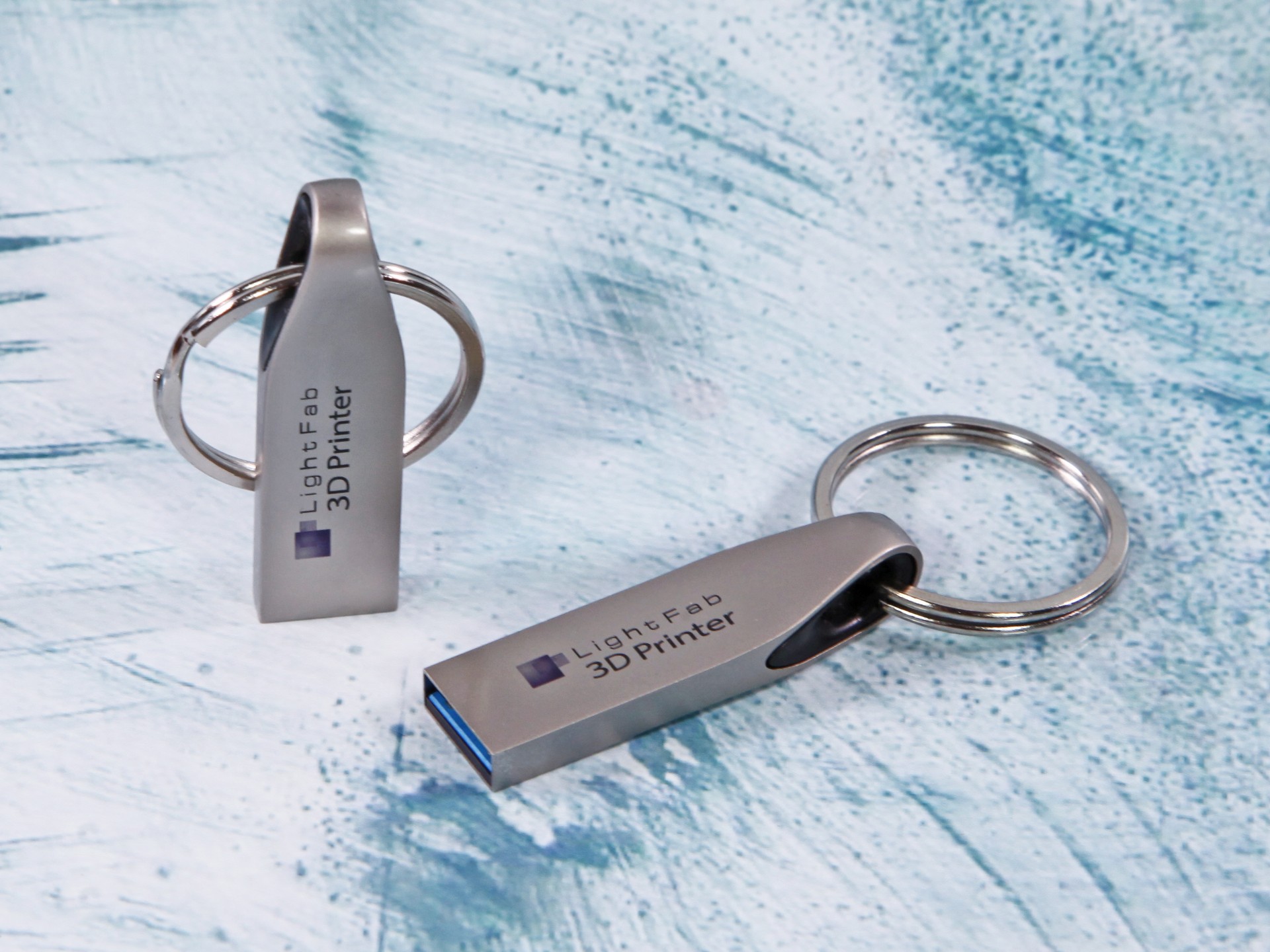 usb stick silverlink metall matt digitaldruck logo schlicht kreativ