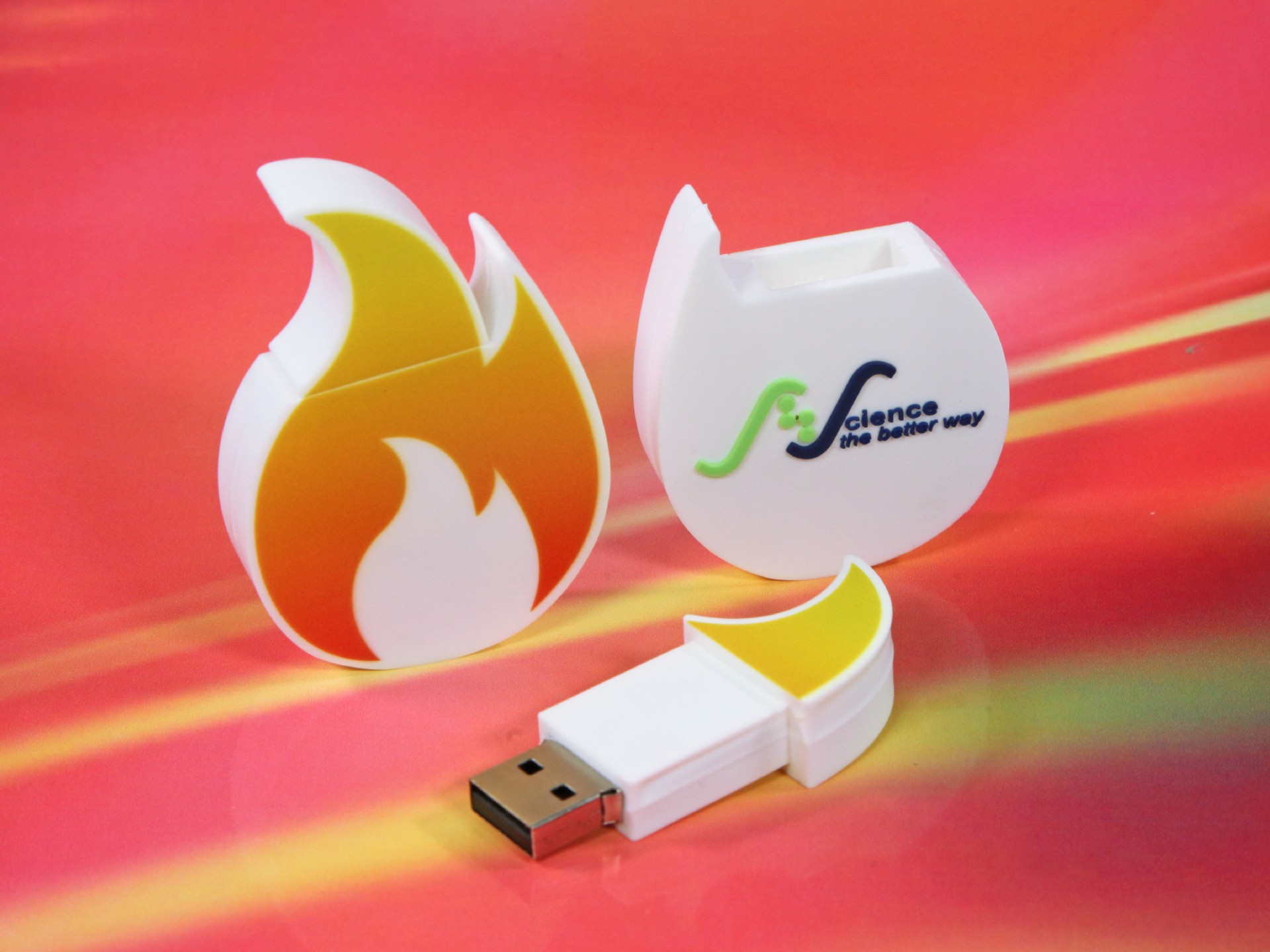 usb stick sonderform digitaldruck wunschform kreativ logo