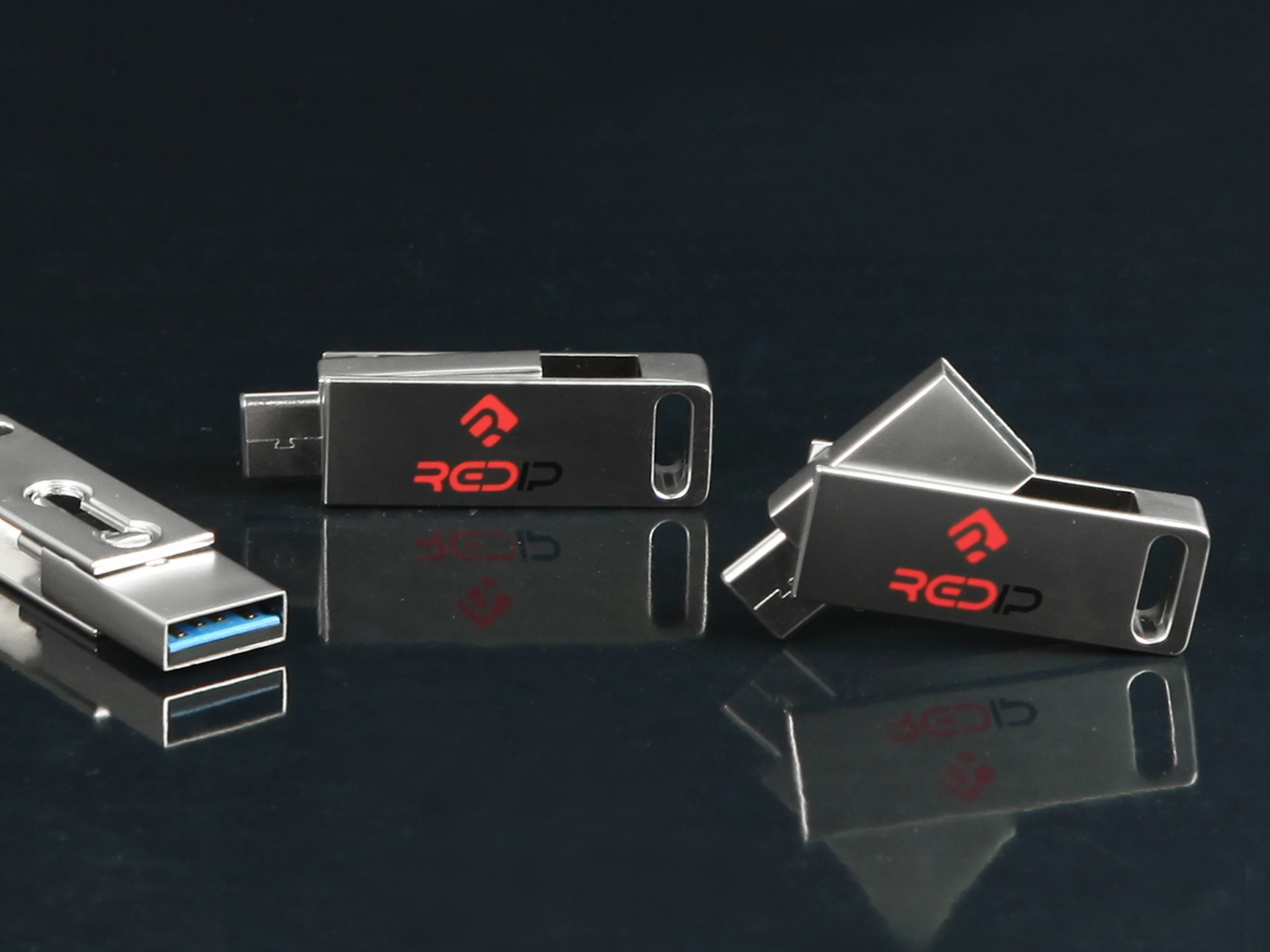 usb stick speed dual edel schlicht logo druck