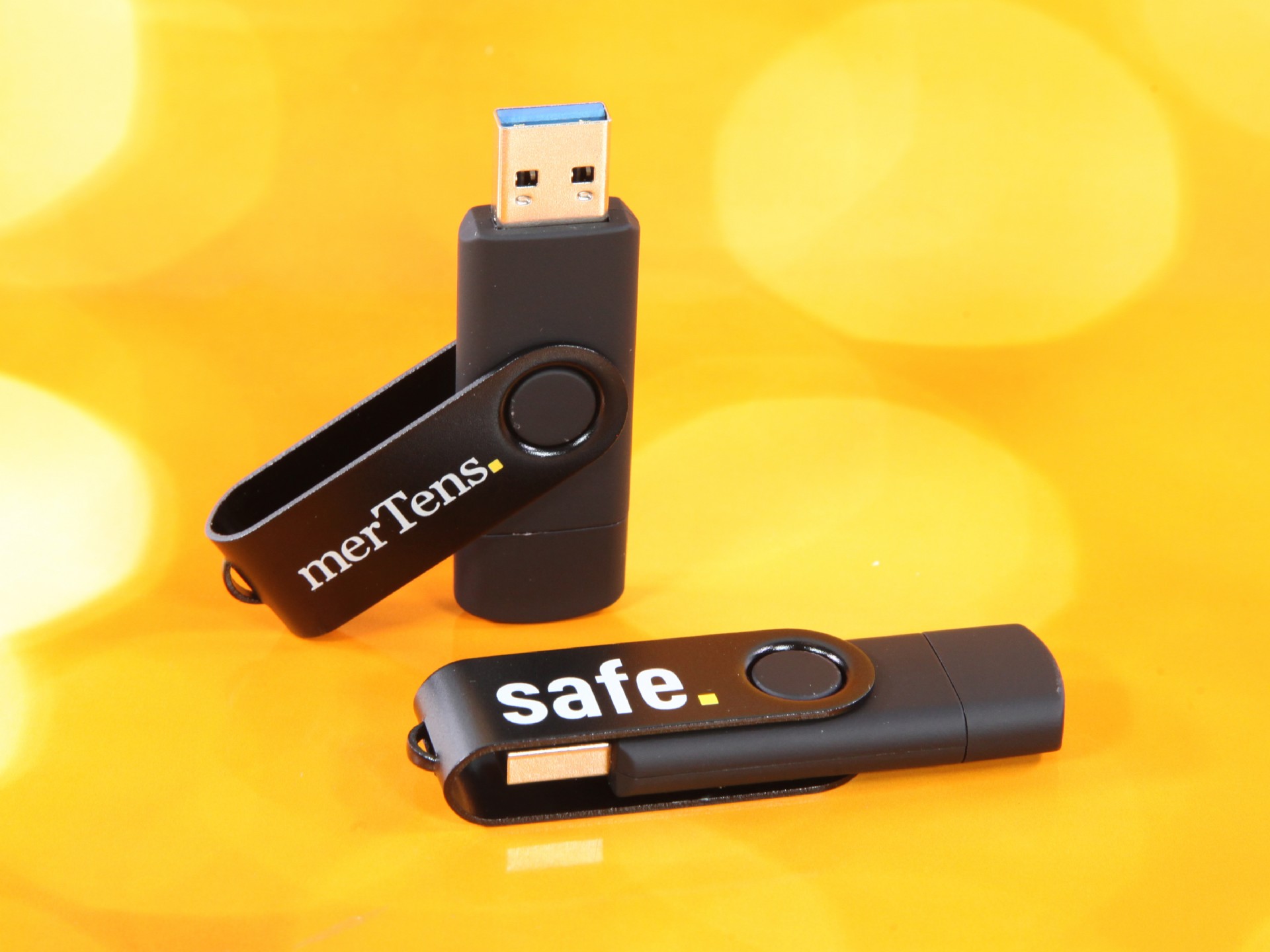 usb stick twister otg kunststoff metallklammer kreativ werbung