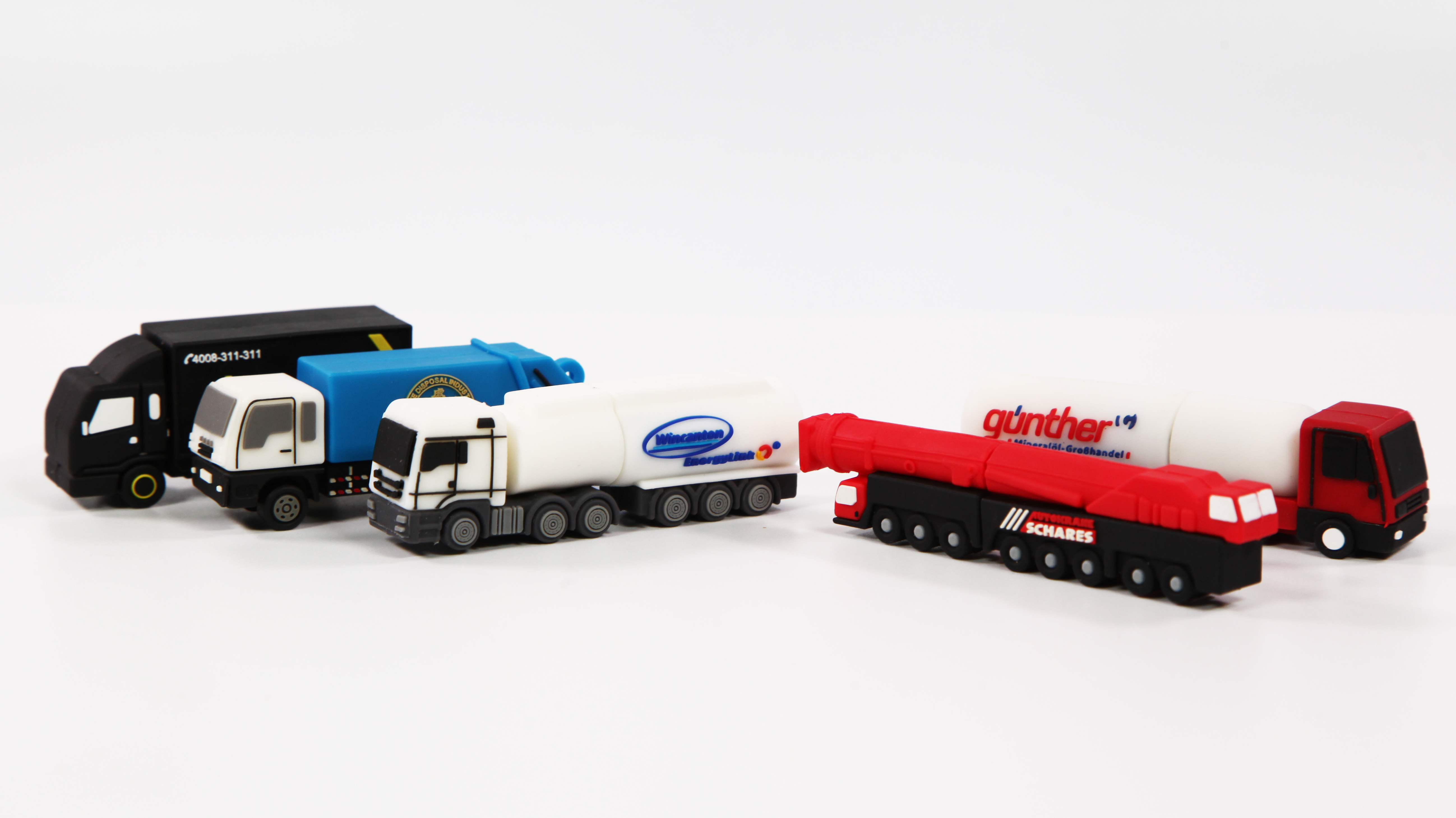 3D Trucks als USB Sticks