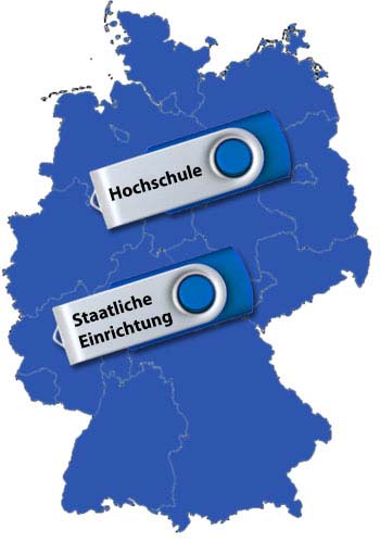 USB Karte Hochschule staatliche Einrichtung